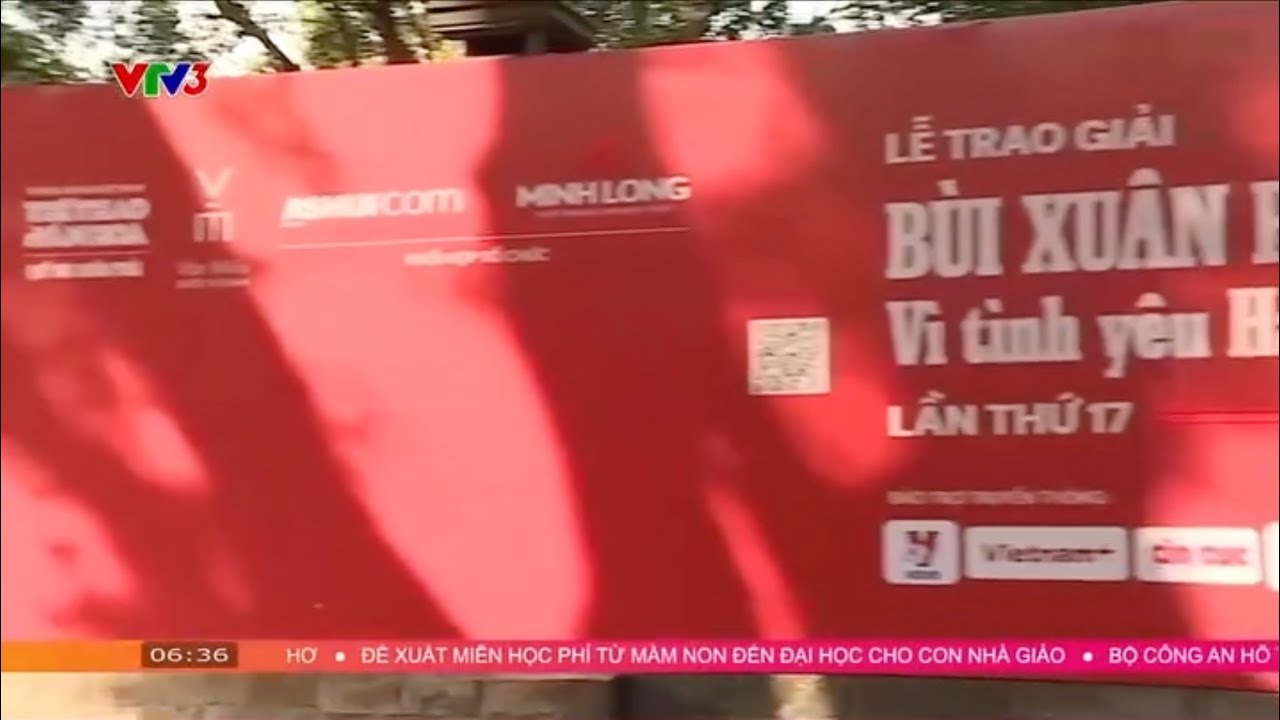[VTV3] Lễ trao giải thưởng Bùi Xuân Phái - Vì tình yêu Hà Nội 2024